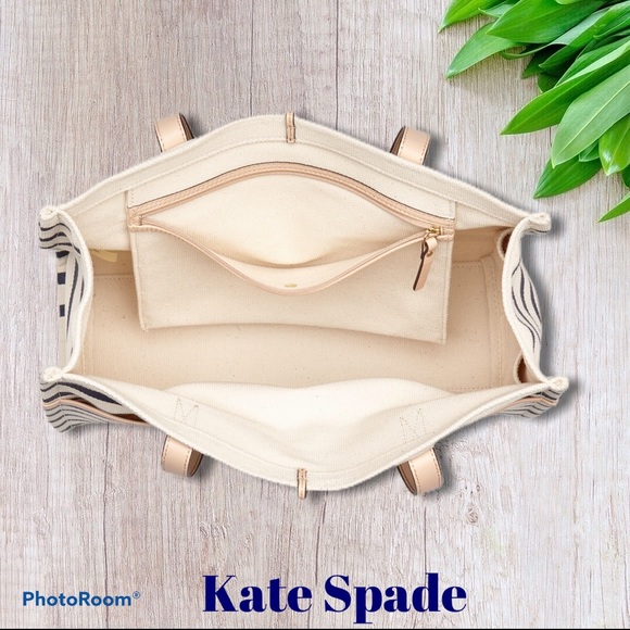 Kate Spade Washington Square Sam Canvas Handbag - Picture 5 of 9